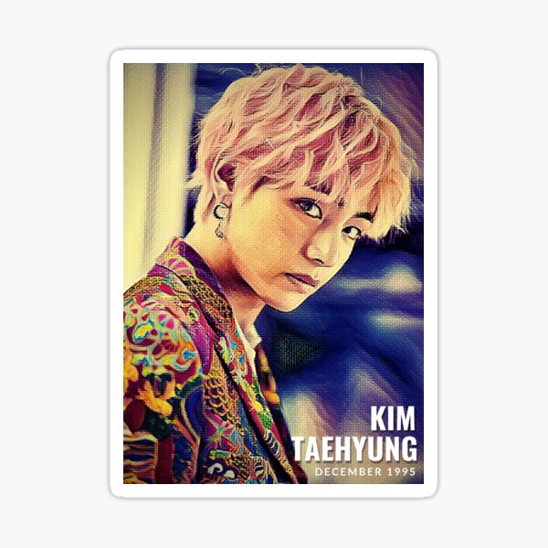 Item preview, BTS V Portrait designed and sold by blueoctober04.