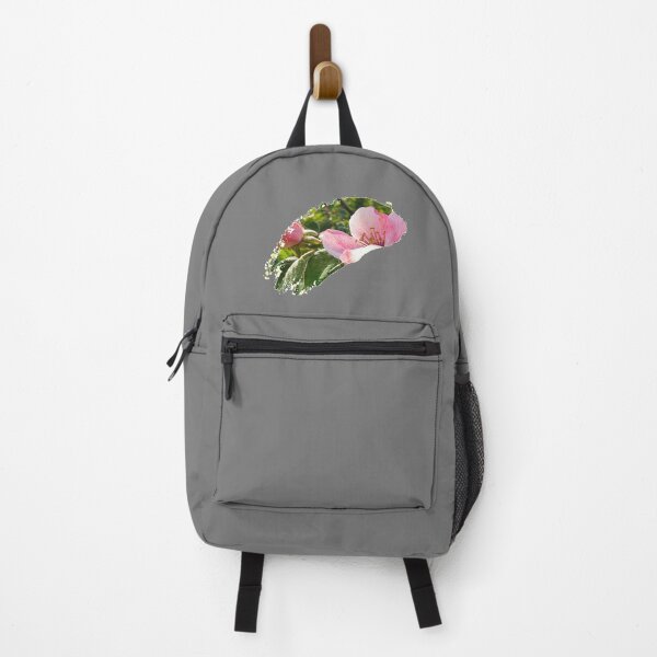 Item preview, Quince blossom paint stroke on grey designed and sold by orangerinka.