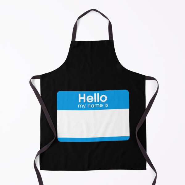 Item preview, Blue Blank Name Tag Hello My Name Is Label  designed and sold by everything4eva.