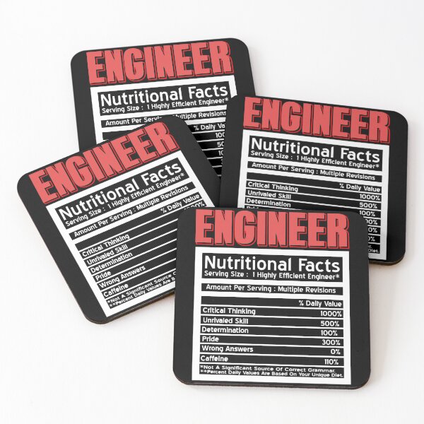 Item preview, Nutrition of engineer designed and sold by HumbleShirt.