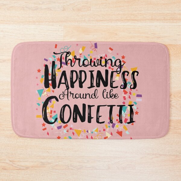 Item preview, Girls Happy Birthday Throw Happiness around like confetti designed and sold by Click-Like.