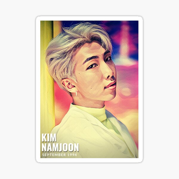 Item preview, BTS RM Portrait designed and sold by blueoctober04.