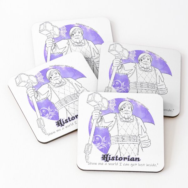 Item preview, LARP Archetype - The Historian - Good on Light Backgrounds designed and sold by SeattleLARP.