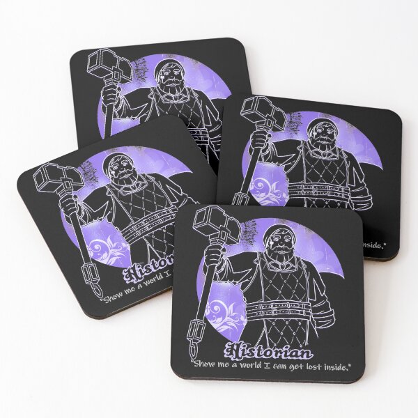 Item preview, LARP Archetype - The Historian- Good on Dark Backgrounds designed and sold by SeattleLARP.