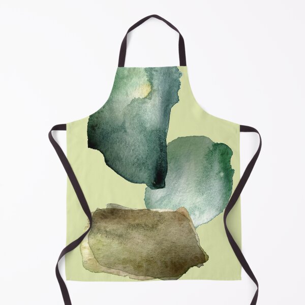 Item preview, Green Olive Watercolor Abstraction designed and sold by VittaArtDream.