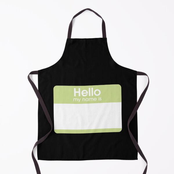 Item preview, Pastel Lime Blank Name Tag Hello My Name Is Label  designed and sold by everything4eva.