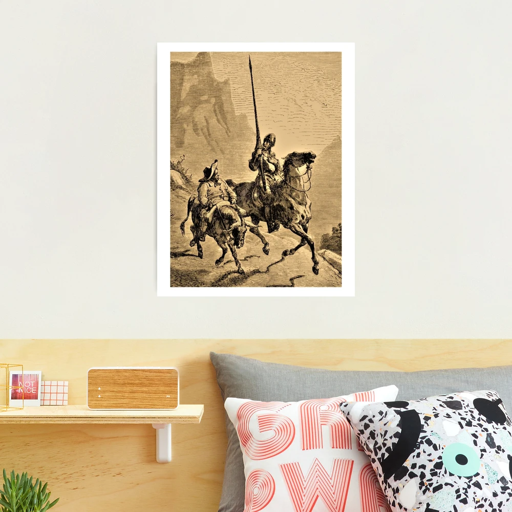Don Quixote and Sancho Panza, Cervantes Don Quixote and Sancho Panza, Cervantes