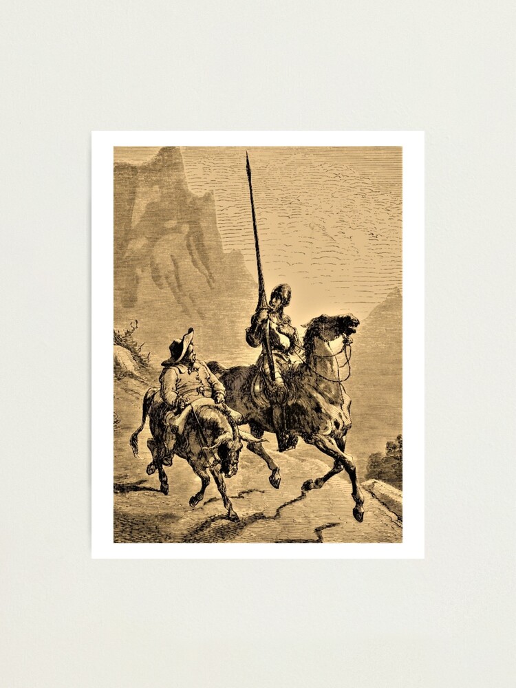 Don Quixote and Sancho Panza, Cervantes