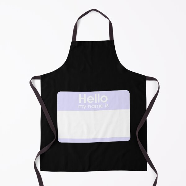 Item preview, Pastel Violet Blank Name Tag Hello My Name Is Label  designed and sold by everything4eva.