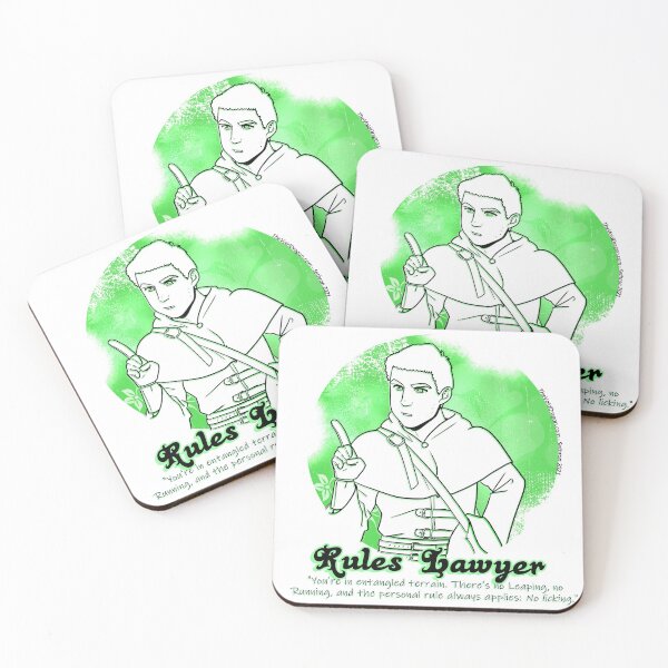 Item preview, LARP Archetype - The Rules Lawyer- Good on Light Backgrounds designed and sold by SeattleLARP.