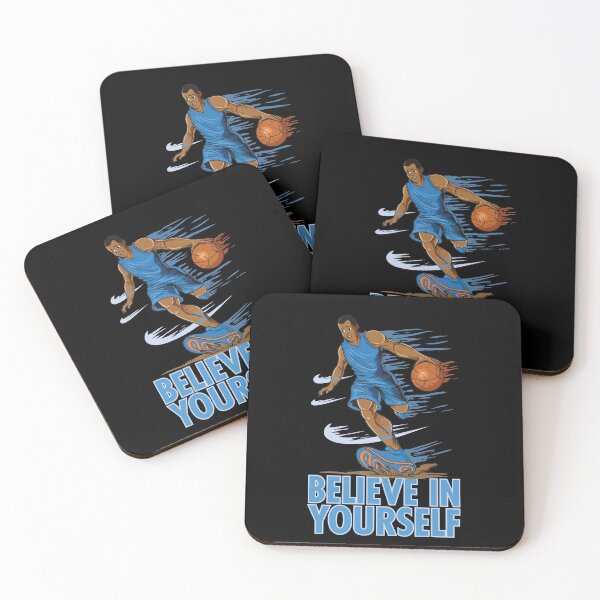 Item preview, Basketball Motivation Quote Believe in yourself designed and sold by FalkDania.