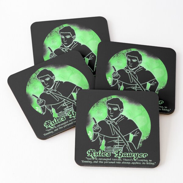 Item preview, LARP Archetype - The Rules Lawyer- Good on Dark Backgrounds designed and sold by SeattleLARP.
