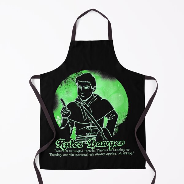 Item preview, LARP Archetype - The Rules Lawyer- Good on Dark Backgrounds designed and sold by SeattleLARP.