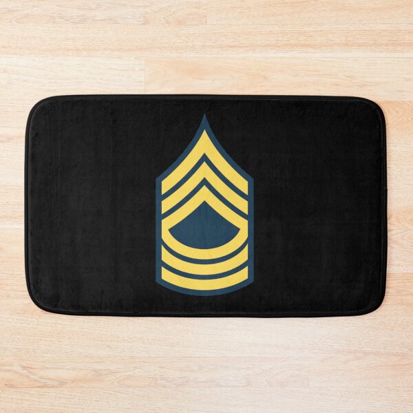 Item preview, Army - Enlisted - MSG - Master Sergeant  - Blue wo Txt designed and sold by Military Insignia Products.