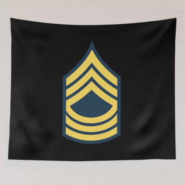 Item preview, Ejército - Alistado - MSG - Sargento mayor - Azul wo Txt designed and sold by Military Insignia Products.
