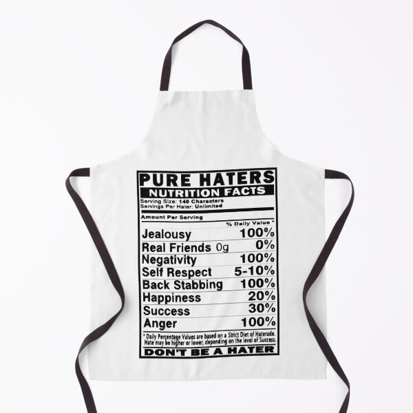 Artikelvorschau, Hasser Ernährungsfakten entworfen und verkauft von HumbleShirt.