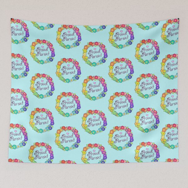 Item preview, Proud Parent - Rainbow Daisies - Colour designed and sold by Da-Family-Biz.