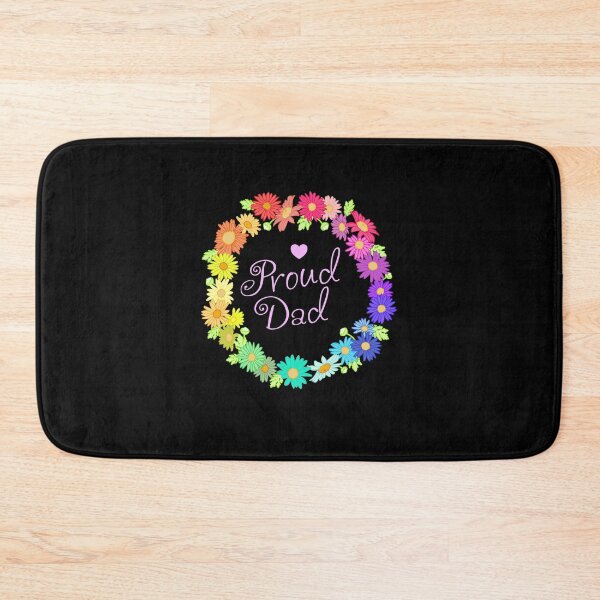 Item preview, Proud Dad - Rainbow Daisies - Colour designed and sold by Da-Family-Biz.
