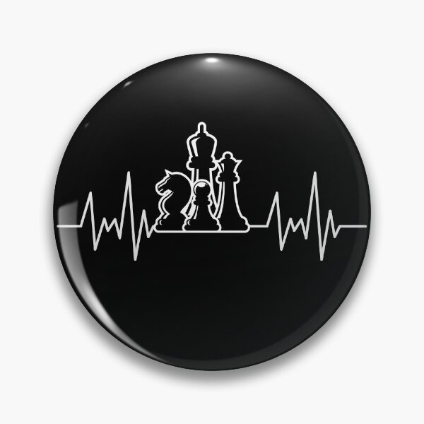 Item preview, Chess Heartbeat Chess Lover Grandmaster Board Game Patzer Gift designed and sold by Easyas.