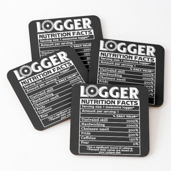 Item preview, Logger Nutrition Facts designed and sold by HumbleShirt.