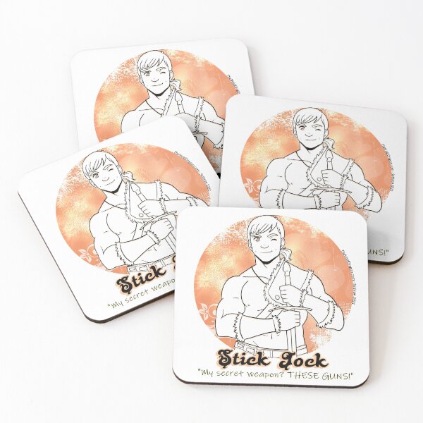 Item preview, LARP Archetype - The Stick Jock- Good on Light Backgrounds designed and sold by SeattleLARP.
