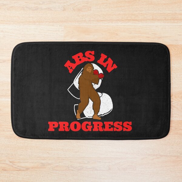 Item preview, abs in progress incomplete (bigfoot, red text) designed and sold by UnboundFull.