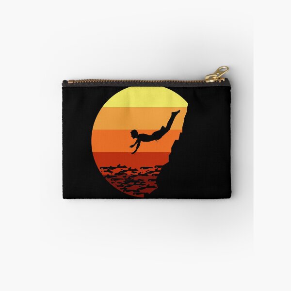 Item preview, Cliff Diving Tombstoning Base Jumping Extreme Sports Vintage Retro designed and sold by CuteDesigns1.