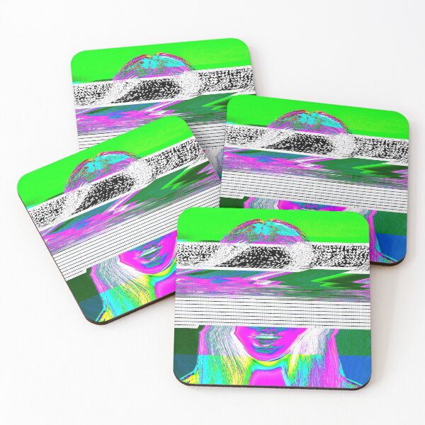 Item preview, Glitch Girl Trippy Glitch Art 02 designed and sold by glitchhub.