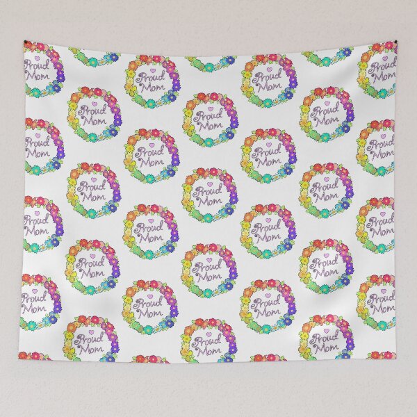 Item preview, Proud Mom - Rainbow Daisies - Colour designed and sold by Da-Family-Biz.
