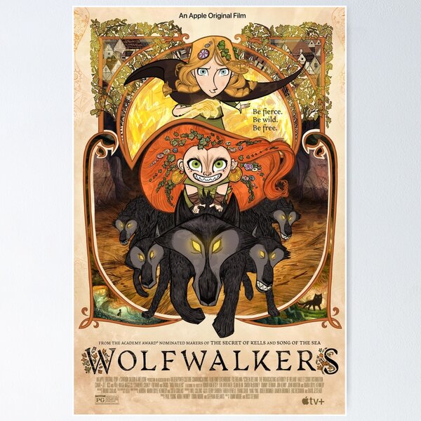Vista previa del artículo con la obra «Wolfwalker 3», diseñado y vendido por carmelasauer.