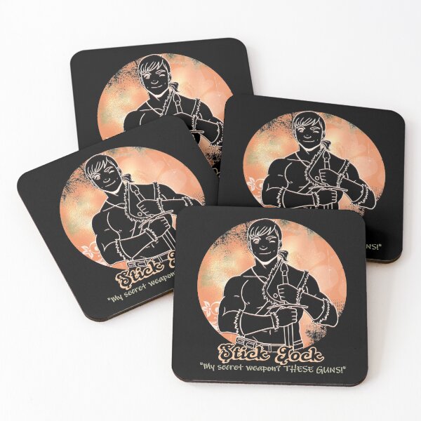 Item preview, LARP Archetype - The Stick Jock- Good on Dark Backgrounds designed and sold by SeattleLARP.