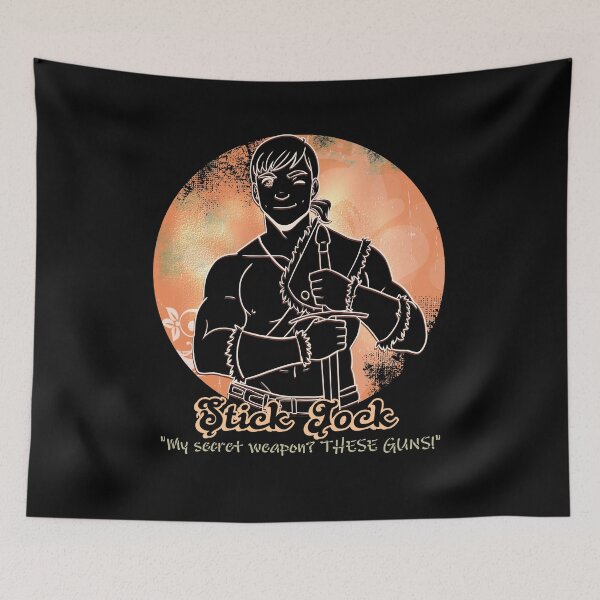 Aperçu de l'œuvre Archétype de GN - The Stick Jock - Bon sur fond sombre créée et vendue par SeattleLARP.