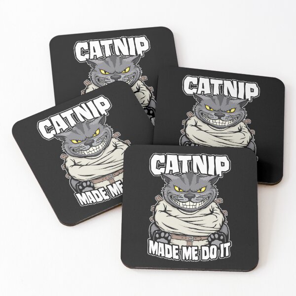 Item preview, Catnip Made Me Do It Crazy Cat Lady Funny Mad Cats Lover designed and sold by GrandeDuc.