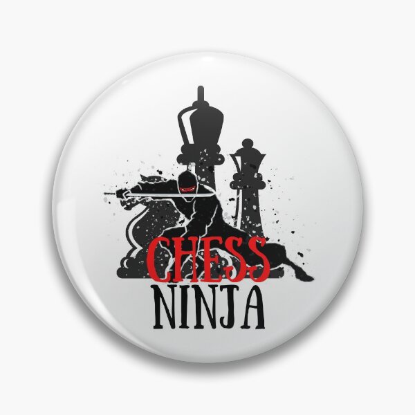 Item preview, Chess Ninja Pieces Chess Lover Grandmaster Gambit Board Game Gift designed and sold by Easyas.