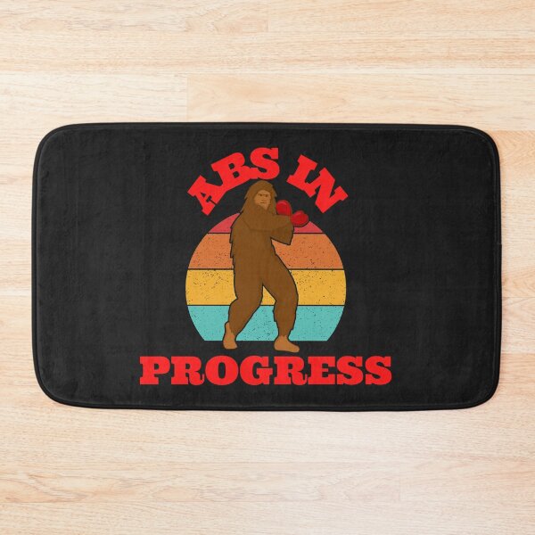 Item preview, abs in progress incomplete (bigfoot, red text) designed and sold by UnboundFull.