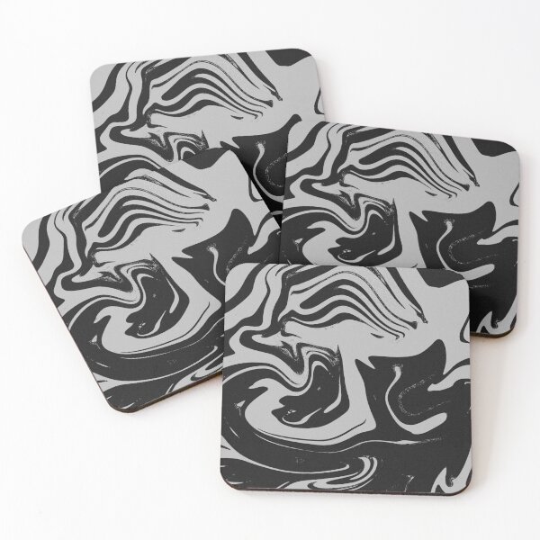 Item preview, Black And Grey Swirl designed and sold by Charloote.