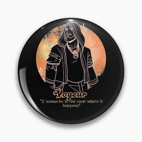 Artikelvorschau, LARP-Archetyp - Der Voyeur - Gut auf dunklem Hintergrund entworfen und verkauft von SeattleLARP.
