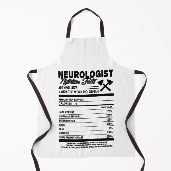 Item preview, Neurologist Nutrition Facts designed and sold by HumbleShirt.