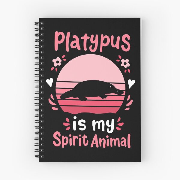 Item preview, Platypus Spirit Animal Retro designed and sold by CreativeGiftShp.