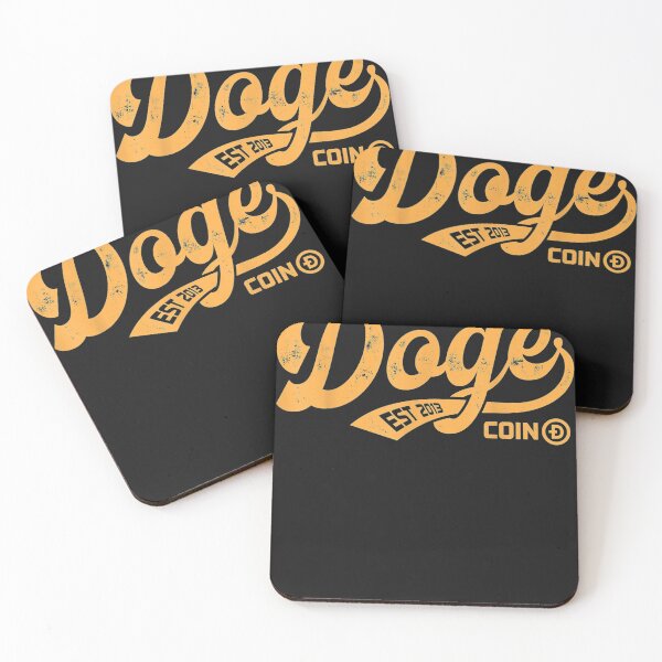 Item preview, Dogecoin Doge Coin Retro Vintage Logo Crypto Currency Meme T-Shirt designed and sold by Lukifo-Vista.