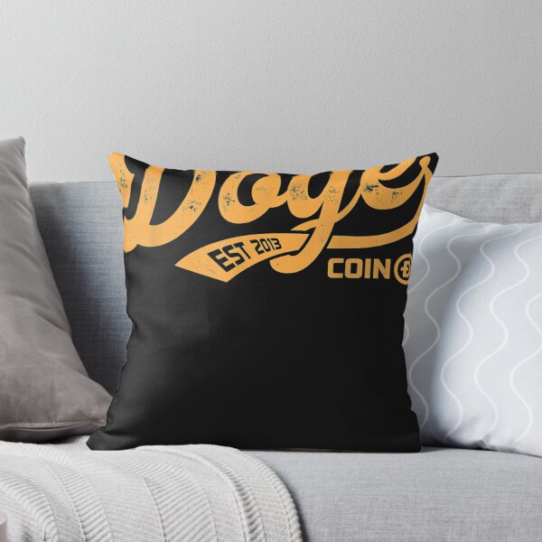 Item preview, Dogecoin Doge Coin Retro Vintage Logo Crypto Currency Meme T-Shirt designed and sold by Lukifo-Vista.