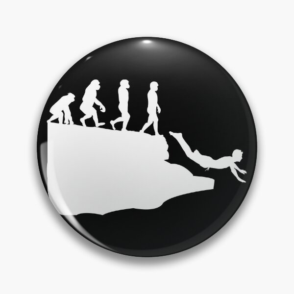 Item preview, Cliff Diving Tombstoning Base Jumping Extreme Sports Evolution designed and sold by CuteDesigns1.