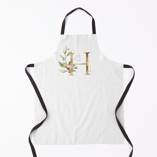 Item preview, Floral Geometric Polygon Monogram H designed and sold by junkydotcom.