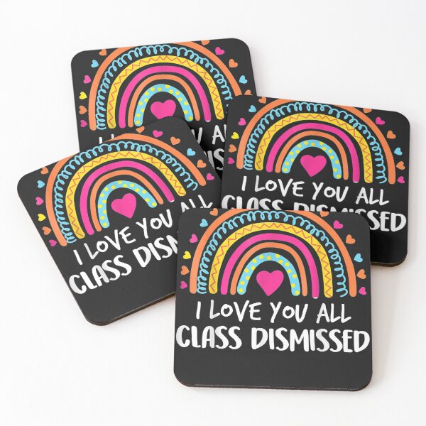 Item preview, I Love You All Class Dismissed Teacher Last Day Of School T-Shirt designed and sold by Lukifo-Vista.