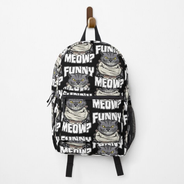Item preview, Funny Meow How Crazy Cat Lady Funny Mad Cats Lover Pun designed and sold by GrandeDuc.