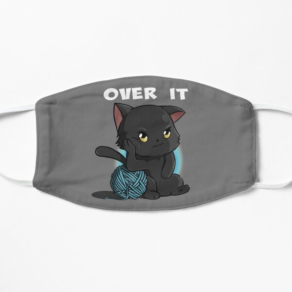 Masques En Tissu Sur Le Theme Chemise De Chat Dr C3 B4le Redbubble