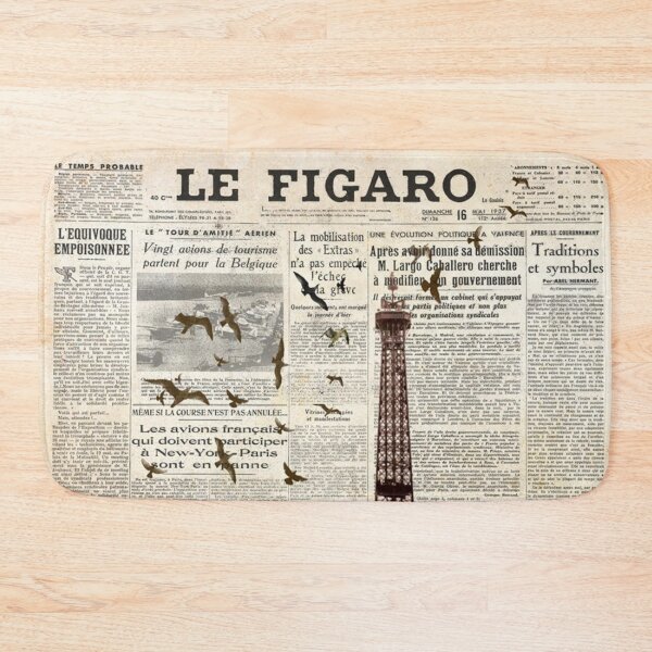 Item preview, Figaro Paris Newspaper designed and sold by luciferado.