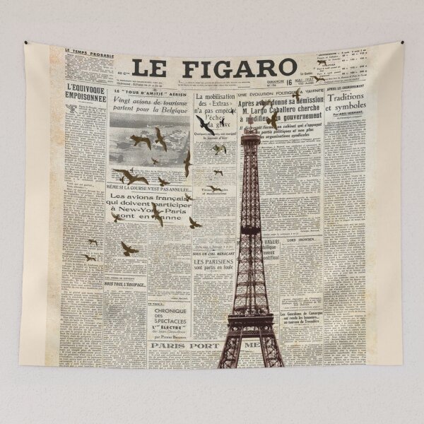 Item preview, Figaro Paris Newspaper designed and sold by luciferado.