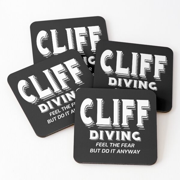 Item preview, Cliff Diving Tombstoning Base Jumping Extreme Sports Funny Sayings designed and sold by CuteDesigns1.