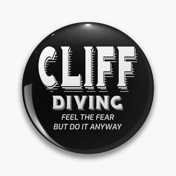 Item preview, Cliff Diving Tombstoning Base Jumping Extreme Sports Funny Sayings designed and sold by CuteDesigns1.